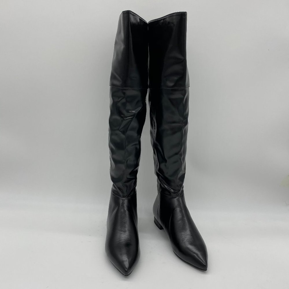 FSJ Chic Fashion Over The Knee High Boots Pointed